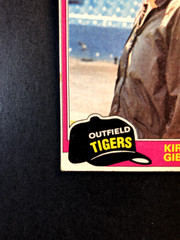 KIRK GIBSON – 1981 Topps #315 (MVP 1988)(WALK OFF HR WINS ’88 WORLD SERIES) VGEX