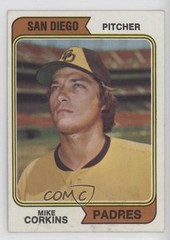 1974 Topps Mike Corkins #546 1g62