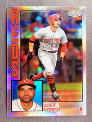 Joey Votto #84TC-7 Topps Chrome 2019 Baseball Card (Cincinnati Reds)
