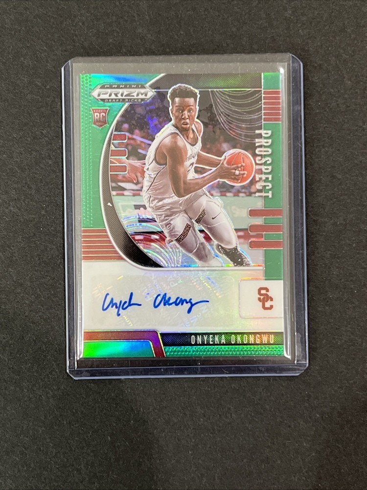 2020-21 Panini Prizm Draft Picks – Prospect Autographs Onyeka Okongwu