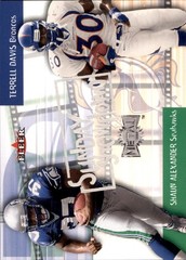 2000 Metal #11 SS Shaun Alexander / Terrell Davis Sunday Showdown