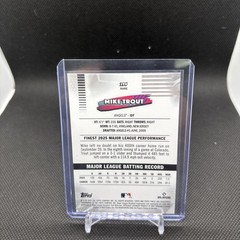 MIKE TROUT 2026 TOPPS FINEST – X-Fractor 1/10 ANGELS, RARE 296. 🔥🔥🔥