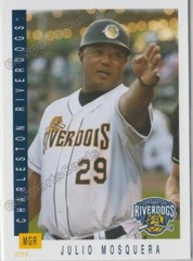 2019 Charleston RiverDogs Julio Mosquera MGR NY Yankees