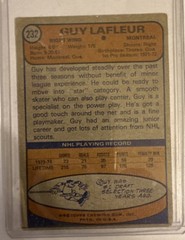 1974-75 Topps – Guy Lafleur #232
