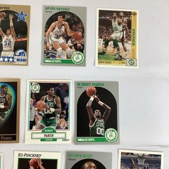 NBA Celtics Trading Cards Large Lot Mixed Players Brands Vintage