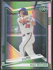 2022 Panini Elite Extra Edition #42 Max Wagner Status Green #/499 Orioles