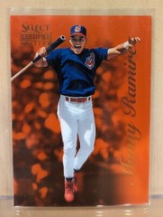 1996 Select CERTIFIED EDITION RED #51 Manny Ramirez Indians RARE PARALLEL /1800