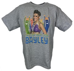 We Want Some Bayley Superstar Youth Kids Grey T-shirt