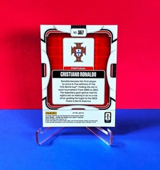 🔥 2026 Panini FIFA World Cup Prizm Cristiano Ronaldo Silver Wave Prizm #367 🔥