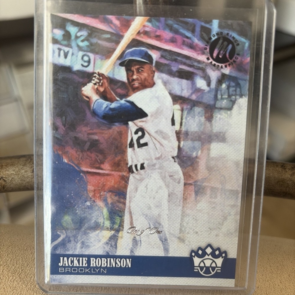 2018 Diamond Kings Masterpiece Jackie Robinson One Of One 1/1