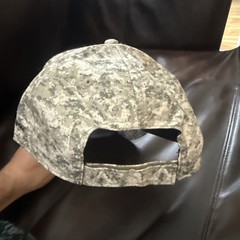 Lot of 4 Dallas Stars NHL Hockey Baseball Hats Camo Military & Green Hook & Loop