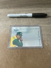 1993 Upper Deck #TN16 Reggie Jackson Then and Now Hologram