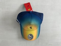 Brand new F1 Scuderia Ferrari Miami Trucker Hat Puma 2026 Cap Speed Yellow AOP