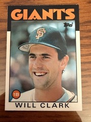 1986 Topps Traded – Will Clark #24T (RC)