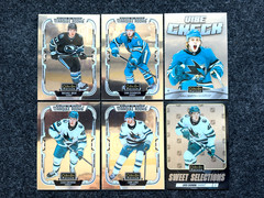 2025-26 O-Pee-Chee Platinum Misa Smith Cagnoni Dickinson Lund Sharks Set