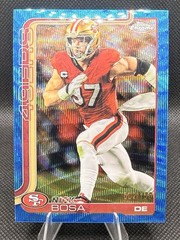 2025 Topps Chrome Football Nick Bosa #264 Blue Wave Refractor /150 49ers