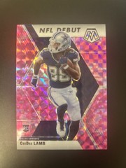 💥2020 Panini Mosaic – NFL Debut CeeDee Lamb #268 Camo Pink Mosaic Prizm (RC)💥