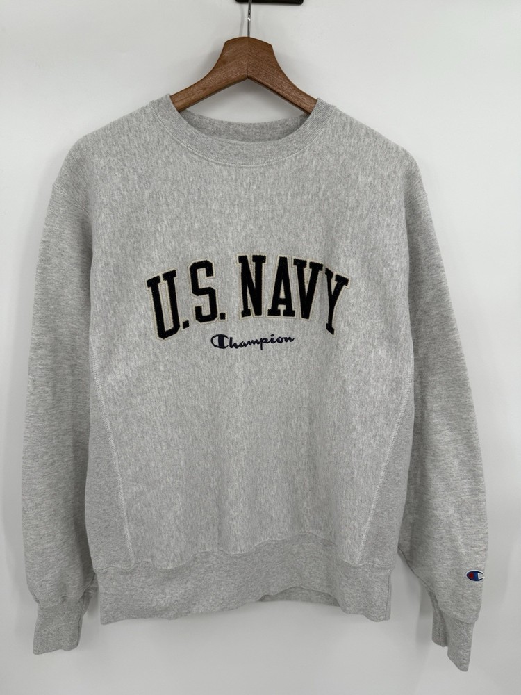 Navy Midshipmen Champion Reverse Weave Sweatshirt Crewneck Men’s Medium