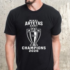 Arsenal Champion 2026 TShirt Arsenal Premier League Champions 25/26 Retro Shirt