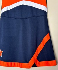 Auburn Tigers Cheerleaders Outfit Size Large 6X Kids Girls 1 Piece AU Dress