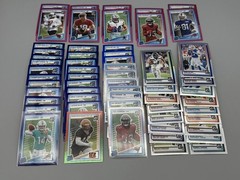 x58 2025 Donruss Optic Football Parallel Lot Rookie Vets Holo Silver Purple Blue