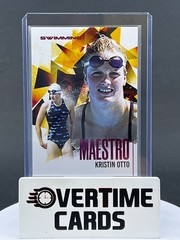 2026 Futera FX MULTI-SPORT F1 Maestro #MMS55 Kristin Otto Pink /9 Swimming