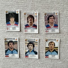 Panini Espana 82 FIFA World Cup 1982 Player Portrait Sticker Lot 22