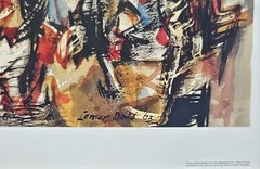 Lamar Dodd SEVEN TUBAS 1963 Litho – UGA Redcoat Band