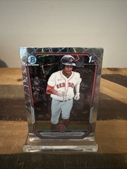 Hector Ramos – 2026 1st Bowman Chrome Laser Refractor #BCP-128 Boston Red Sox