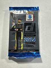 2024 Donruss Racing NASCAR Cards Factory Sealed Mega Box Pack – 8 Cards