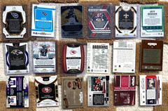 Lot of 181 MLB, NFL, NBA (& Other) ALL Autographs, Relics, & Numbered Cards