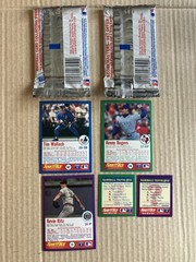 1990 Sportflics MLB Magic Motion Baseball 2 Unopened Sealed Packs + Extra Cards