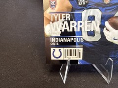 Tyler Warren 2025 Topps In Session IS-9 RC Indianapolis Colts