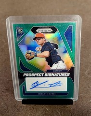 2024 Panini Prizm – Prospect Signatures Colt Keith #PS-CK Green Prizm (AU, RC)