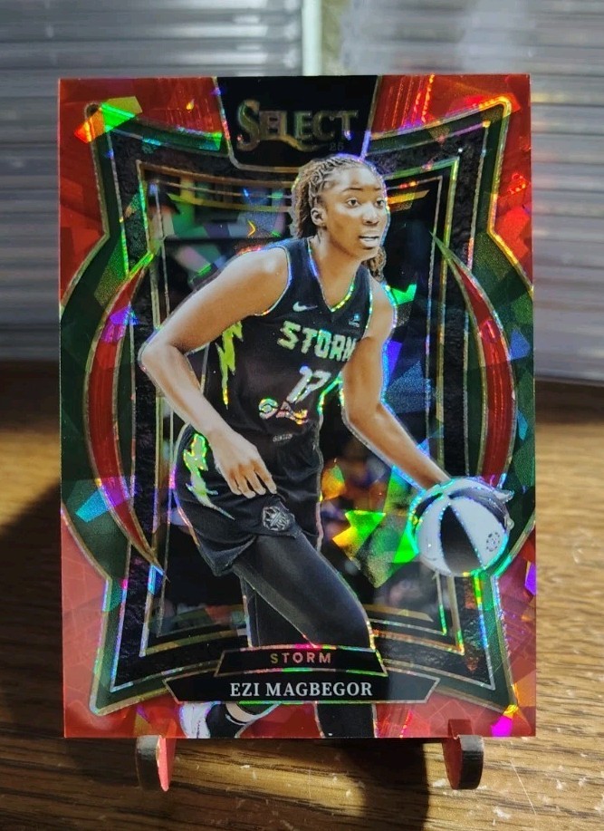 2025 Select WNBA Red Cracked Ice #75 Ezi Magbegor /299