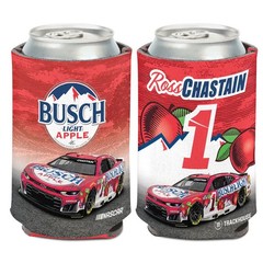 Ross Chastain 2026 Wincraft #1 Busch Light Apple 12oz Can Coolie