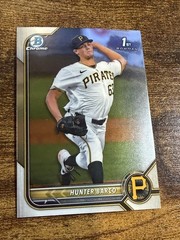 HUNTER BARCO 2022 Bowman Draft #BDC-103 1st Chrome