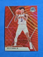 2019-20 Kelly Oubre Jr. Panini Mosaic #148 Red Wave Prizm