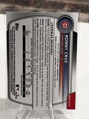 2025 Bowman Chrome #BCP-213 Ronny Cruz Prospects