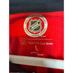 GIII Sports by Carl Banks NHL Licensed Hockey Sweater Color Red Size Large NWOT