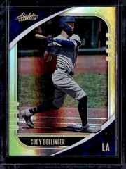 2021 Panini Absolute #22 Cody Bellinger Retail Holo Gold #/10
