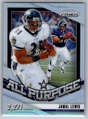 2024 Prizm Jamal Lewis All Purpose Silver #10 Baltimore Ravens