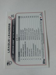 2022 Topps Series 1 AL Batting Average Leaders Guerrero Toronto blue jays