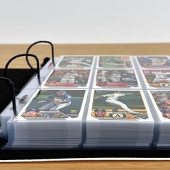 10 BCW 9 Pockets Album Pages Hold Trading Cards Top Load Long Term Storage Laser