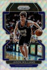 2021-22 Panini Prizm #266 Jason Williams Silver Wave PARALLEL