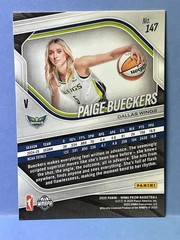 Paige Bueckers 2025 Panini WNBA Prizm Base Rookie Variation RC #147 Wings