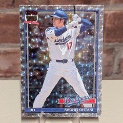 SHOHEI OHTANI – 2026 Topps Series 2 #91B2-1 Dodgers 1991 Topps – Silver Crackle