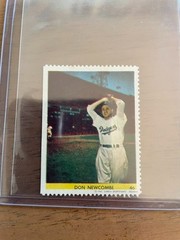 1949 Eureka Sportstamps #46 Brooklyn Dodgers Don Newcombe