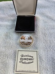 VTG:1st NIGHT GAME@ WRIGLEY FIELD 8-8-88 CHICAGO CUBS 1 oz .999 SILVER #526/1500