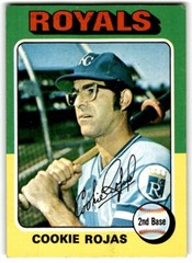 1975 TOPPS SET BREAK EX-EXMT #169 COOKIE ROJAS
